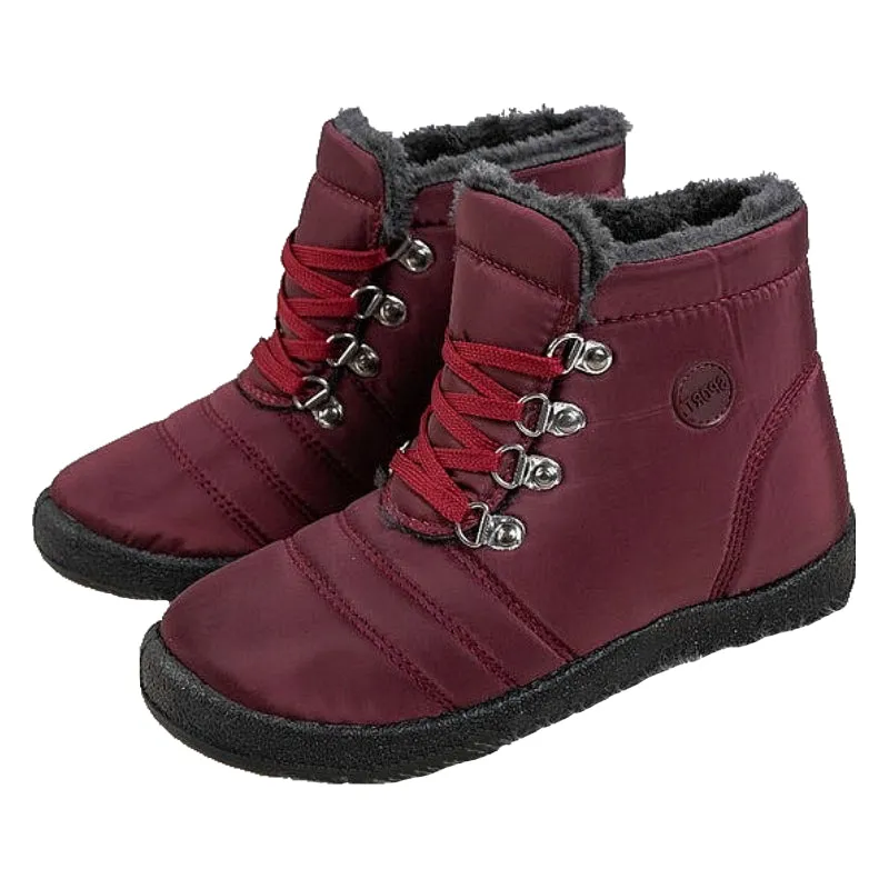 Cuzcare Winter Snow Boots Plush Women Orthopedic Shoes